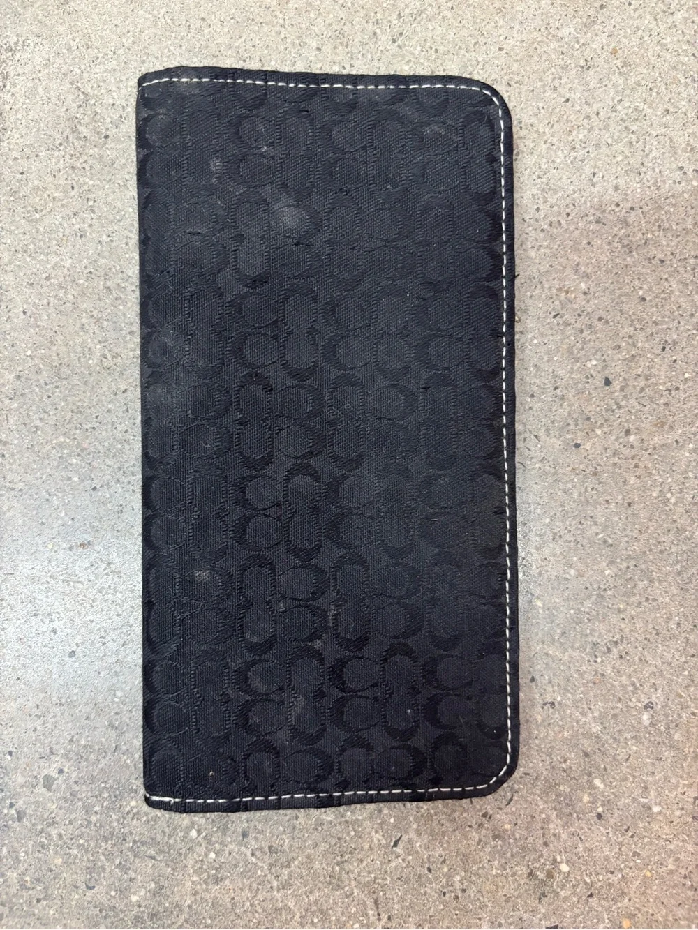 Coach checkbook wallet